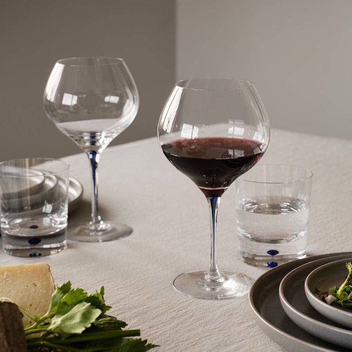 Intermezzo Blue Balance Wine Glass - 2 glass set