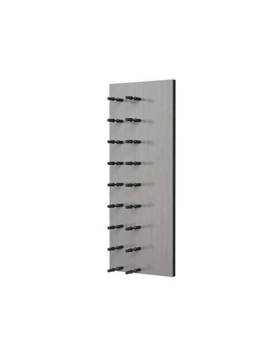 Fusion Wine Wall HZ Aluminum Panel - 3FT Label-Out Wall Mounted Wine Rack (9-27 Bottles)