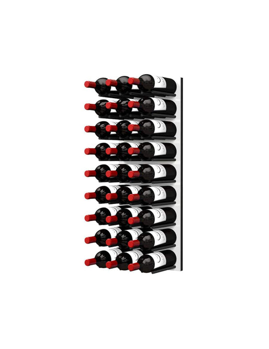 Fusion Wine Wall ST - 3FT Triple Column Cork-Out Wine Rack (27 Bottles)