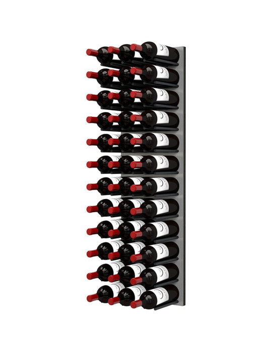 Fusion Wine Wall ST - 4FT Triple Column Cork-Out Wine Rack (36 Bottles)