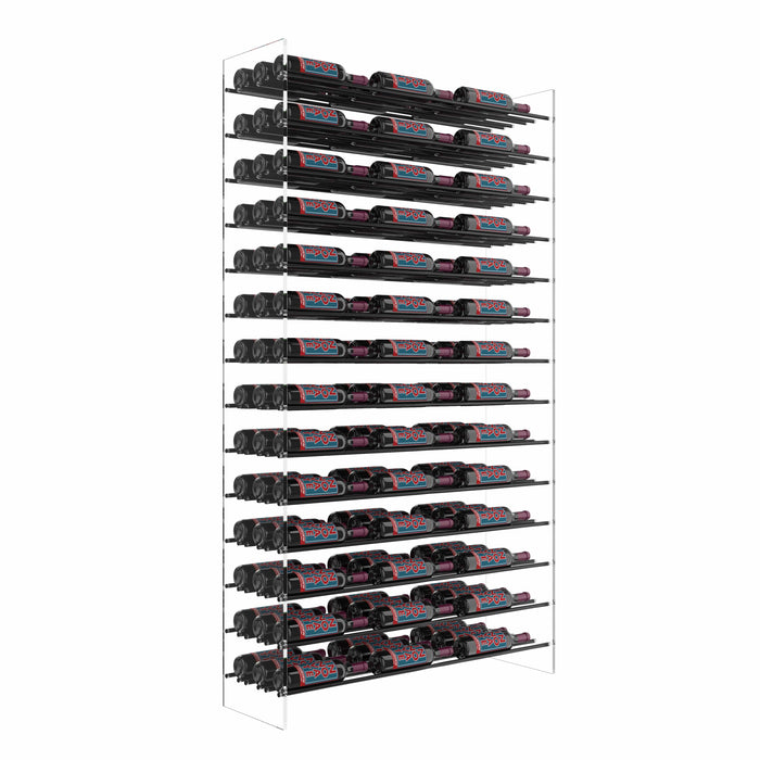 Evolution Freestanding Metal and Acrylic Wine Rack Tower 72 3C (126 - 504 Bottle)