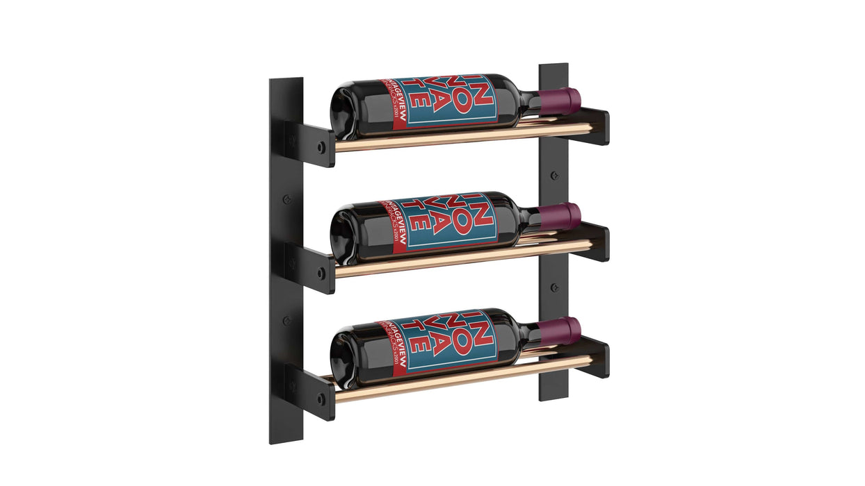 Evolution Wine Wall Mounted Wine Rack 15 1C (3 - 9 Bottles)