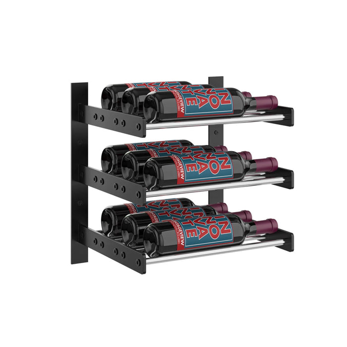 Evolution Wine Wall Mounted Wine Rack 15 1C (3 - 9 Bottles)