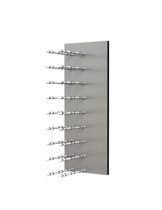 Fusion Wine Wall HZ Aluminum Panel - 3FT Label-Out Wall Mounted Wine Rack (9-27 Bottles)