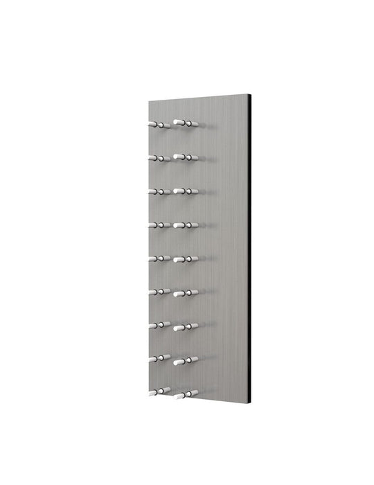 Fusion Wine Wall HZ Aluminum Panel - 3FT Label-Out Wall Mounted Wine Rack (9-27 Bottles)