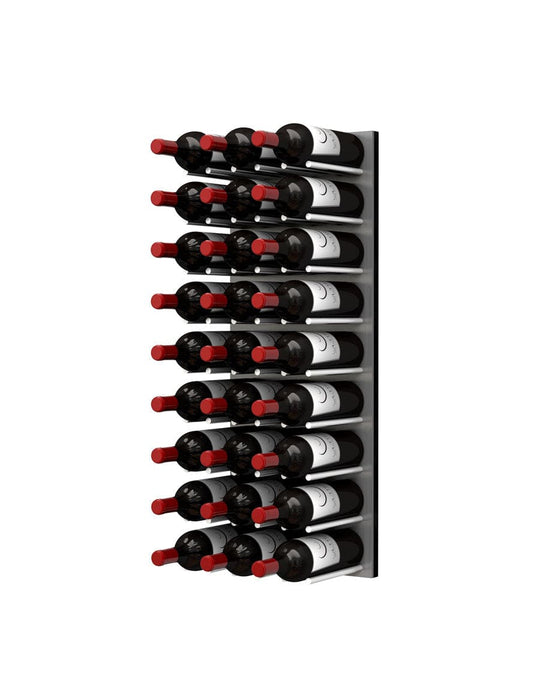 Fusion Wine Wall ST - 3FT Triple Column Cork-Out Wine Rack (27 Bottles)