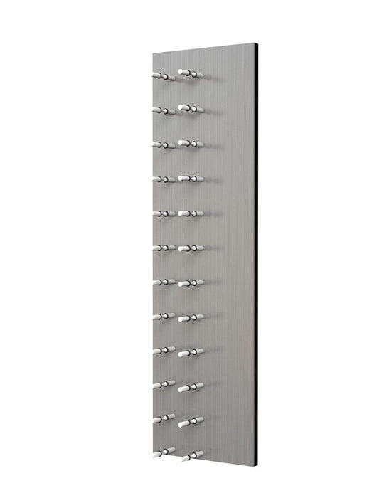 Fusion Wine Wall HZ Aluminum Panel - 4FT Label-Out Wall Mounted Wine Rack (12-36 Bottles)