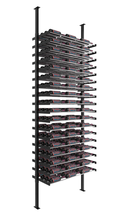Evolution Double Sided Wine Wall Post Kit 10 3C Floor-to-Ceiling Wine Rack (108-216 Bottles)