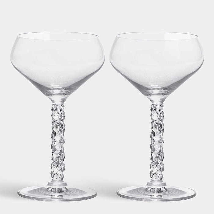 Carat Coupe Wine Glass - 2 Glass set