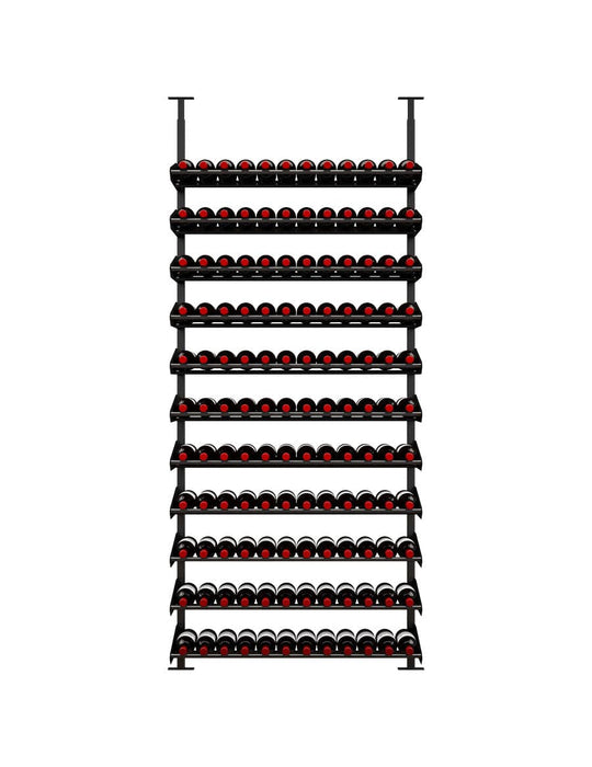 Showcase Standard Cork Out Wine Rack Display Kit (121 Bottles)