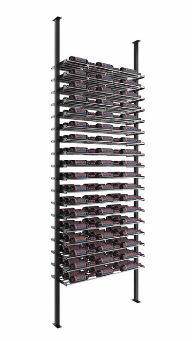 Evolution Low Profile Ultra Slim Floor-to-Ceiling Wine Rack 10 3C (54-162 Bottles)