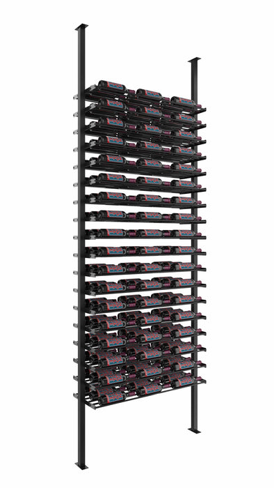 Evolution Low Profile Ultra Slim Floor-to-Ceiling Wine Rack 10 3C (54-162 Bottles)