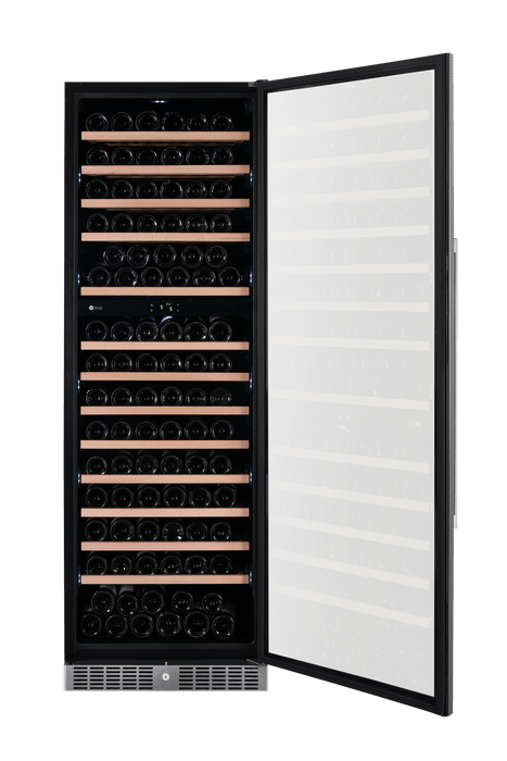 Pro Series 181 Bottle Dual Zone Stainless Steel Wine Cooler