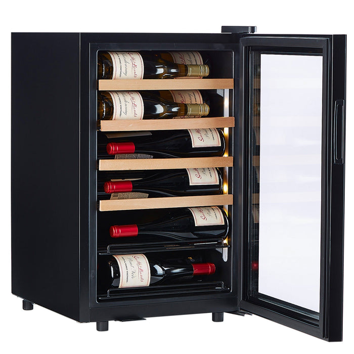 22 Bottle Horizontal Wine Positioning Freestanding Wine Cooler