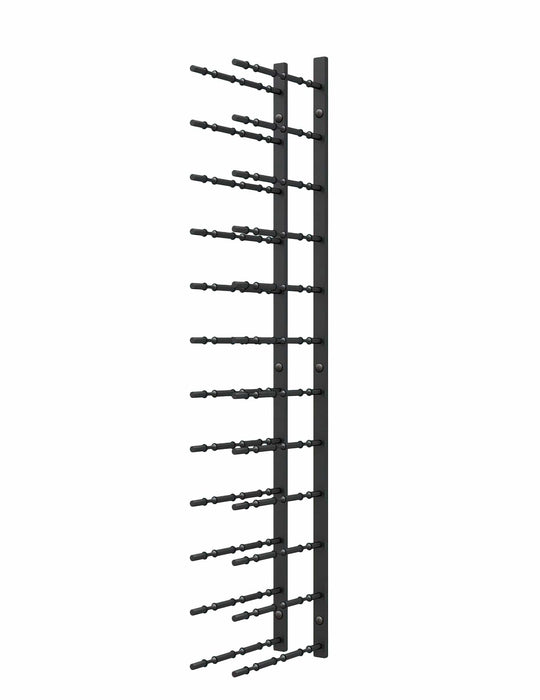 Horizontal HZ Wall Mounted Wine Rails – 4FT Metal Wine Rack (12 To 36 Bottles)