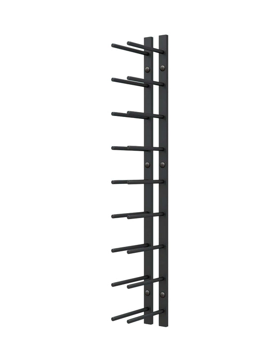 Straight Bottle ST Wall Mounted Wine Rails – 3FT Metal Wine Rack (9 Bottles)