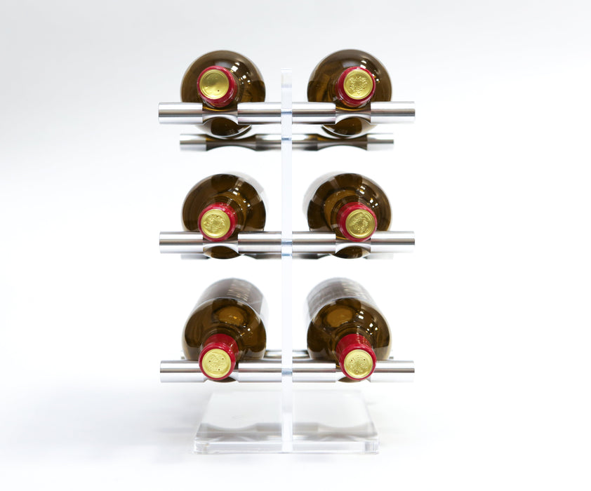 Vino Series Tabletop Wine Rack (6 Bottles)