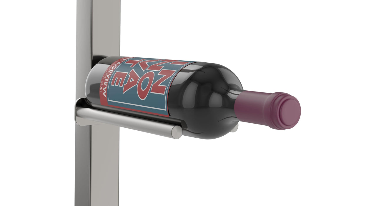 Vino Series Rails Floating Wine Rack Frame Kit, Single Sided Floor-to-Ceiling (20-60 bottles)