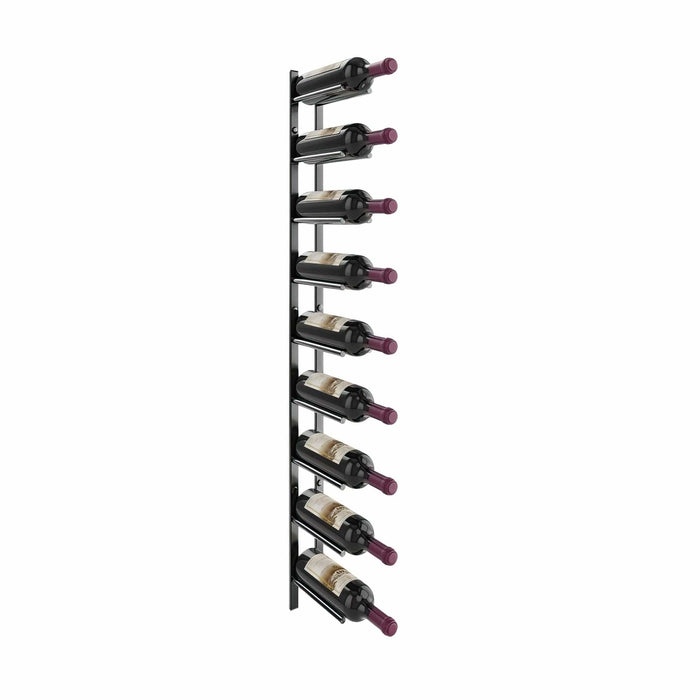 Vino Rails Flex 45° Wall Mounted Wine Rack (9 Bottles)