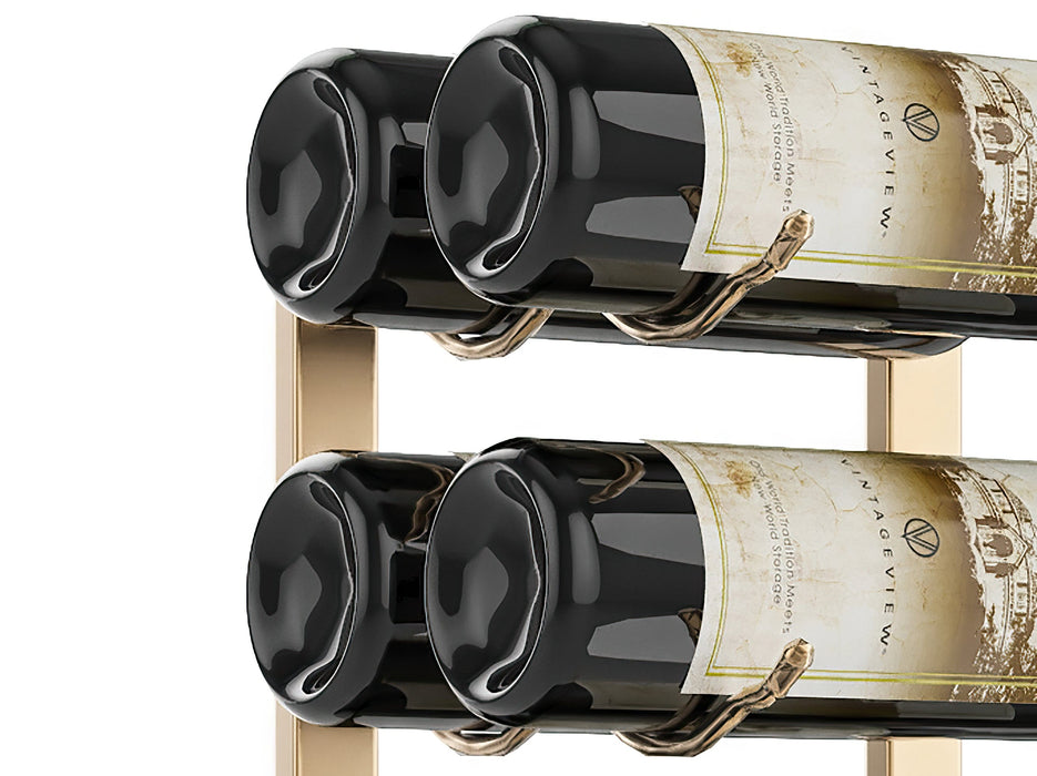 W Series 6ft Wall Mounted Wine Rack (36 bottles - Double Depth)