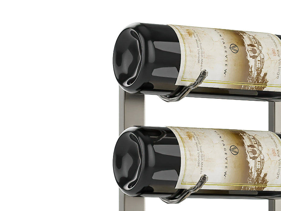 W Series 5ft Wall Mounted Wine Rack (15 bottles - Single Depth)