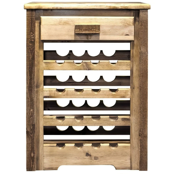 Homestead Luxury Deluxe Wood Wine Cabinet